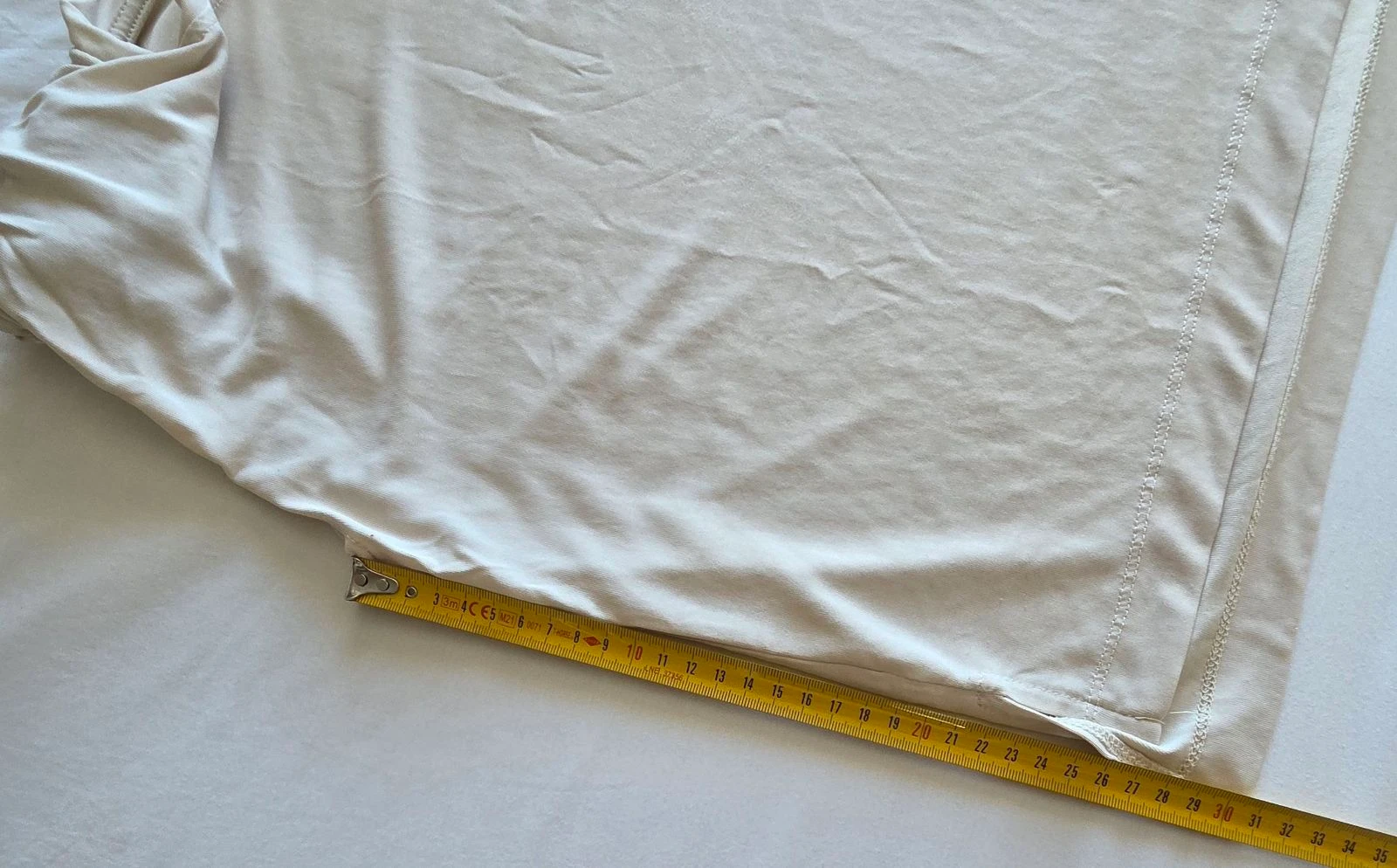 Camiseta beige crudo Pimkie M 38 con hombreras estilo retro – photo 9